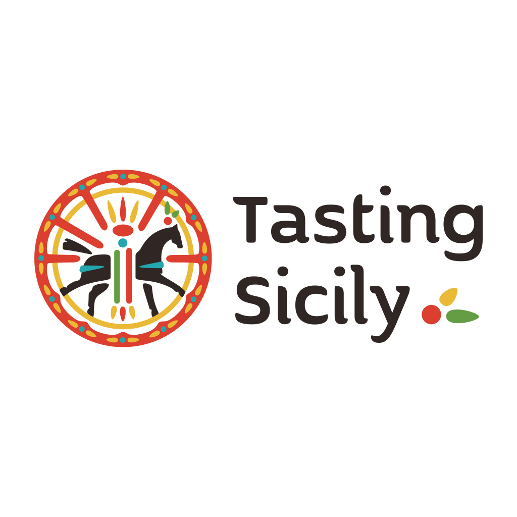 Tasting Sicily® Combinationmark - versione orizzontale "B" Color & Dark