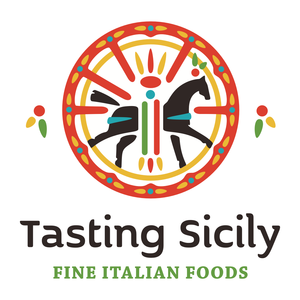 Tasting Sicily® Combinationmark - versione verticale "B" Color & Dark