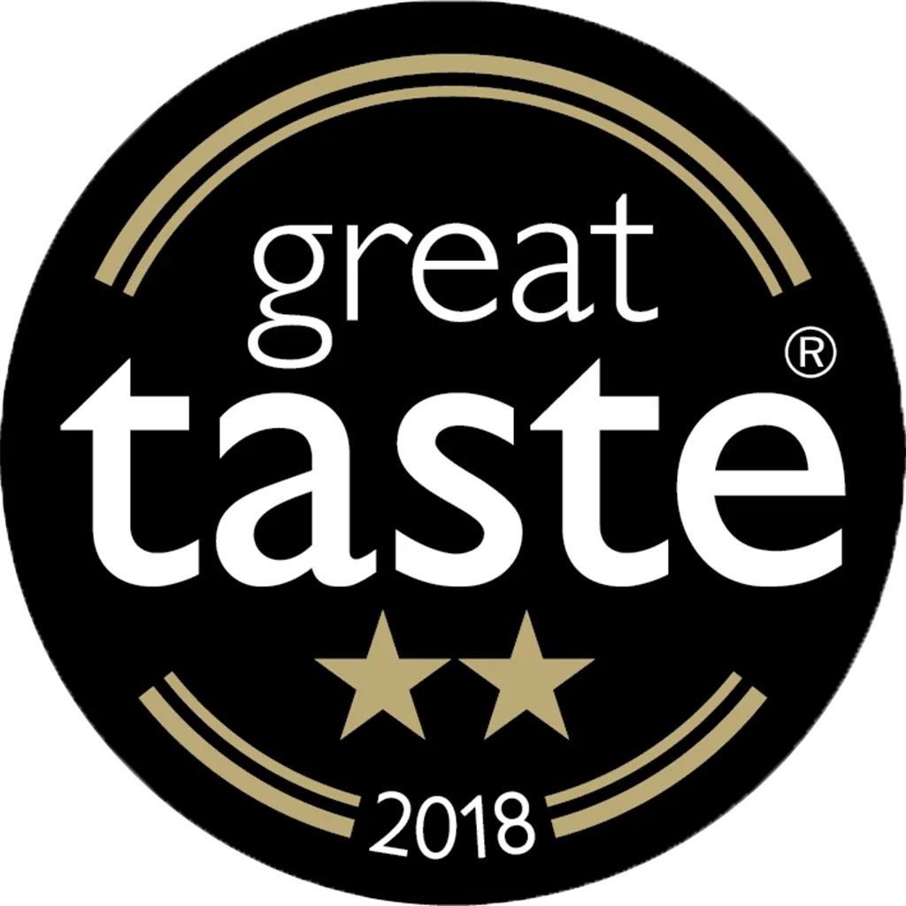 Badge premio Great Taste - 2 stelle - 2018